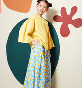 The Meriah Flare Blouse Yellow - Umbi