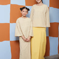 The Meriah Flare Blouse Yellow Checked - Umbi