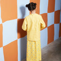 The Meriah Kurung Top Yellow - Umbi