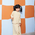 The Meriah Kurung Top Yellow Checked - Umbi