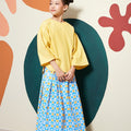 The Meriah Teacup Skirt Pulut Print - Umbi