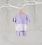 The Musim Collection Baby Baju Melayu 3 - in - 1 Winter Print - Umbi