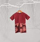 The Musim Collection Baby Kurung Dress Autumn Print - Umbi