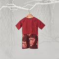 The Musim Collection Baby Kurung Dress Autumn Print - Umbi