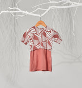 The Musim Collection Baby Kurung Dress Harvest Print - Umbi