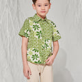 The Musim Collection Boy Sunday Shirt Borneo Print - Umbi