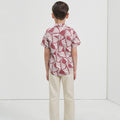 The Musim Collection Boy Sunday Shirt Harvest Print - Umbi