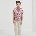 The Musim Collection Boy Sunday Shirt Harvest Print - Umbi