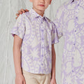 The Musim Collection Boy Sunday Shirt Winter Print - Umbi