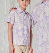 The Musim Collection Boy Sunday Shirt Winter Print - Umbi