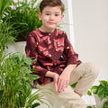 The Musim Collection Boy Teluk Belanga Autumn Print - Umbi