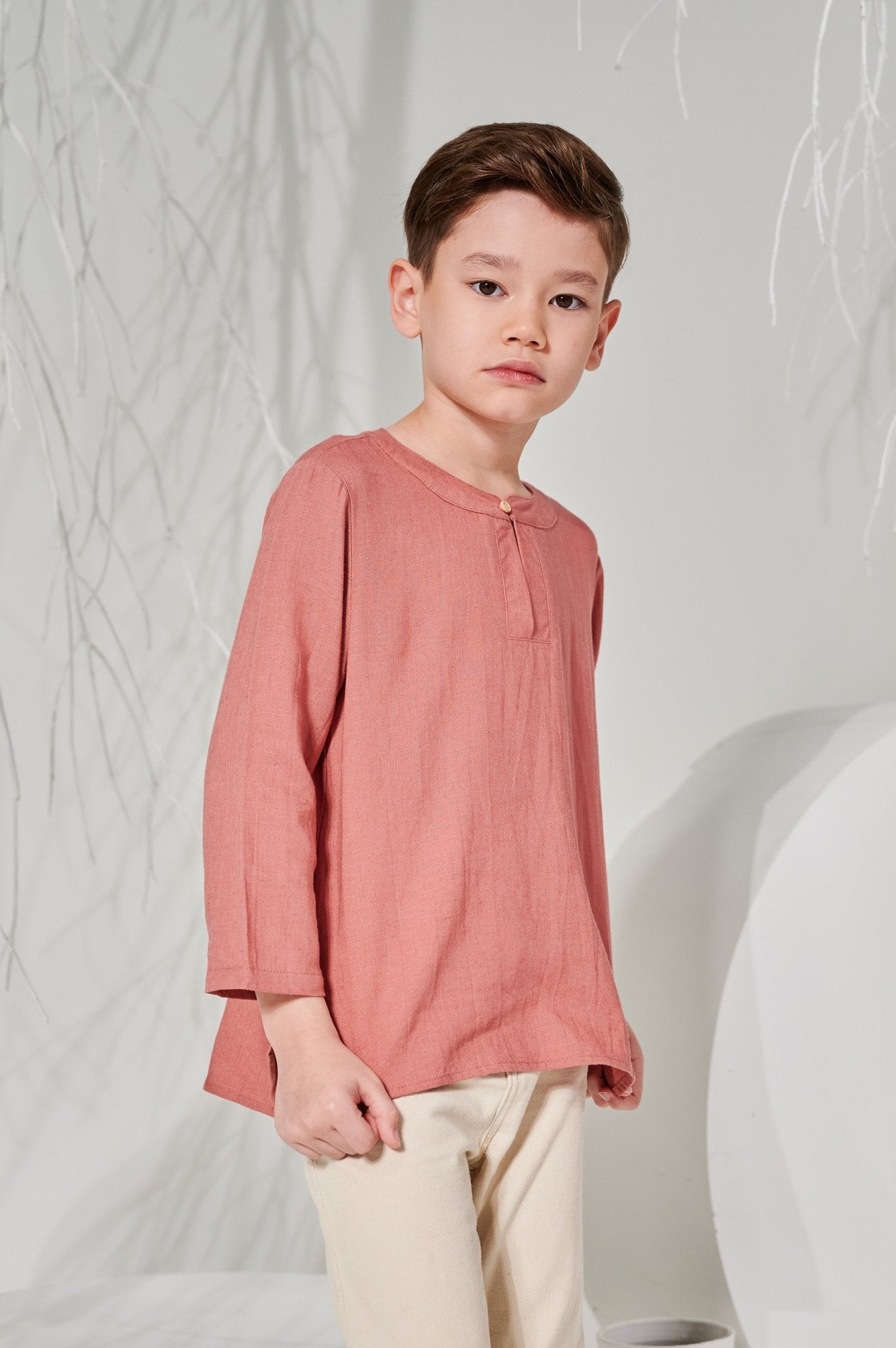 The Musim Collection Boy Teluk Belanga Dusty Rose - Umbi