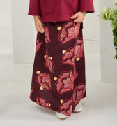 The Musim Collection Girl Classic Skirt Autumn Print - Umbi