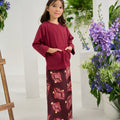 The Musim Collection Girl Classic Skirt Autumn Print - Umbi