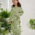 The Musim Collection Girl Kurung Top Borneo Print - Umbi