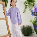 The Musim Collection Girl Kurung Top Lilac - Umbi