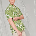 The Musim Collection Men Holiday Shirt Borneo Print - Umbi