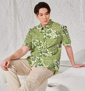 The Musim Collection Men Holiday Shirt Borneo Print - Umbi