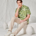 The Musim Collection Men Holiday Shirt Borneo Print - Umbi
