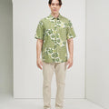 The Musim Collection Men Holiday Shirt Borneo Print - Umbi
