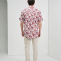 The Musim Collection Men Holiday Shirt Harvest Print - Umbi