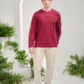 The Musim Collection Men Teluk Belanga Burgundy - Umbi