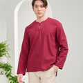 The Musim Collection Men Teluk Belanga Burgundy - Umbi