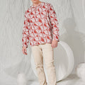 The Musim Collection Men Teluk Belanga Harvest Print - Umbi