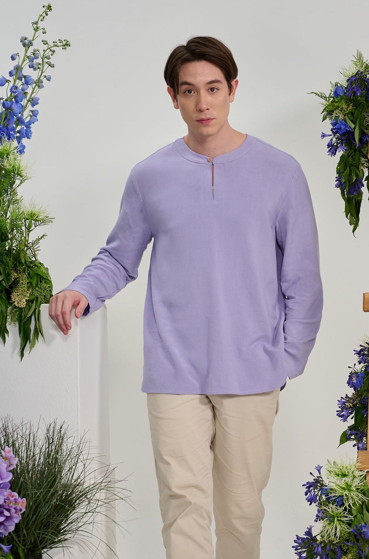The Musim Collection Men Teluk Belanga Lilac - Umbi