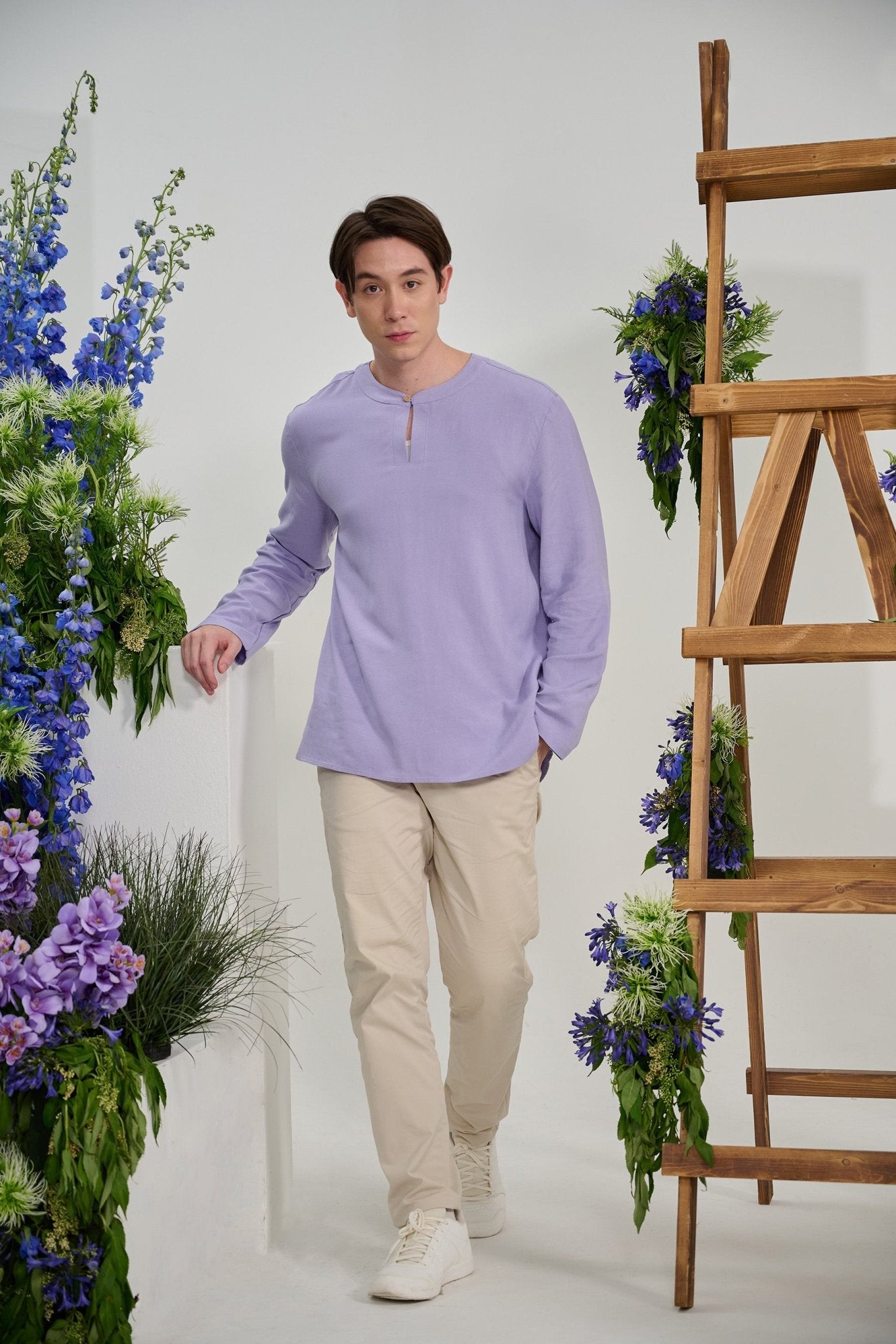 The Musim Collection Men Teluk Belanga Lilac - Umbi