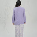 The Musim Collection Women Boxy Top Lilac - Umbi
