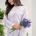 The Musim Collection Women Boxy Top Winter Print - Umbi
