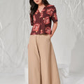 The Musim Collection Women Casual Top Autumn Print - Umbi