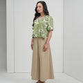 The Musim Collection Women Casual Top Borneo Print - Umbi