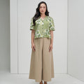 The Musim Collection Women Casual Top Borneo Print - Umbi