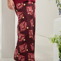 The Musim Collection Women Classic Skirt Autumn Print - Umbi