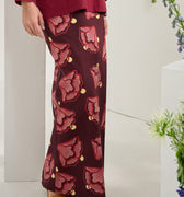 The Musim Collection Women Classic Skirt Autumn Print - Umbi