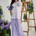 The Musim Collection Women Classic Skirt Lilac - Umbi