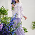 The Musim Collection Women Classic Skirt Lilac - Umbi