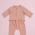 The Nikmat Collection Baby Baju Melayu Set Blush - Umbi
