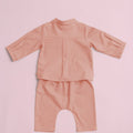 The Nikmat Collection Baby Baju Melayu Set Blush - Umbi