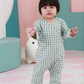 The Nikmat Collection Baby Kimono Jumpsuit Checked Tiffany - Umbi