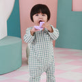 The Nikmat Collection Baby Kimono Jumpsuit Checked Tiffany - Umbi