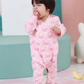 The Nikmat Collection Baby Kimono Jumpsuit Cupcake Print - Umbi