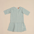 The Nikmat Collection Baby Kurung Dress Checked Tiffany - Umbi