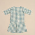 The Nikmat Collection Baby Kurung Dress Checked Tiffany - Umbi
