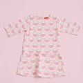 The Nikmat Collection Baby Kurung Dress Cupcake Print - Umbi