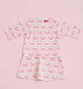 The Nikmat Collection Baby Kurung Dress Cupcake Print - Umbi