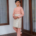 The Nikmat Collection Boy Baju Melayu Set Blush - Umbi