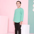 The Nikmat Collection Boy Kurta Top Tiffany - Umbi